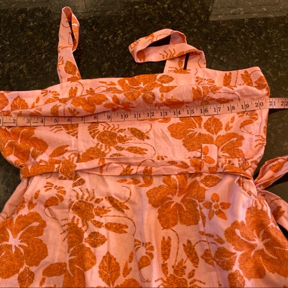 Closet Closes 11/1/22 Farm Rio Anthropologie Boho Floral Mini Dress NWOT - Picture 10 of 11